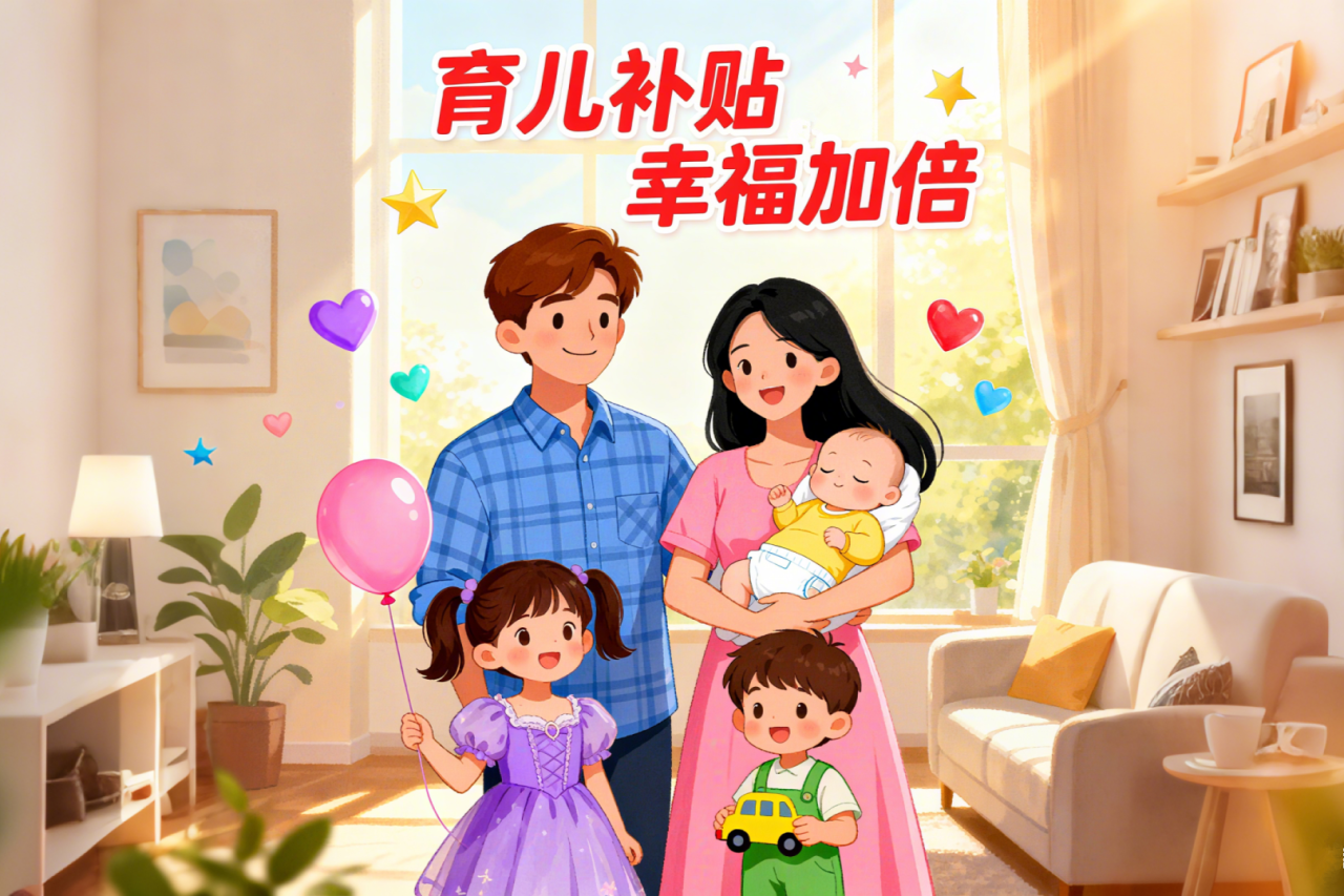 利好 ‖ 每年再领3600块钱，KSC锦琪昶的“育儿补贴”来了